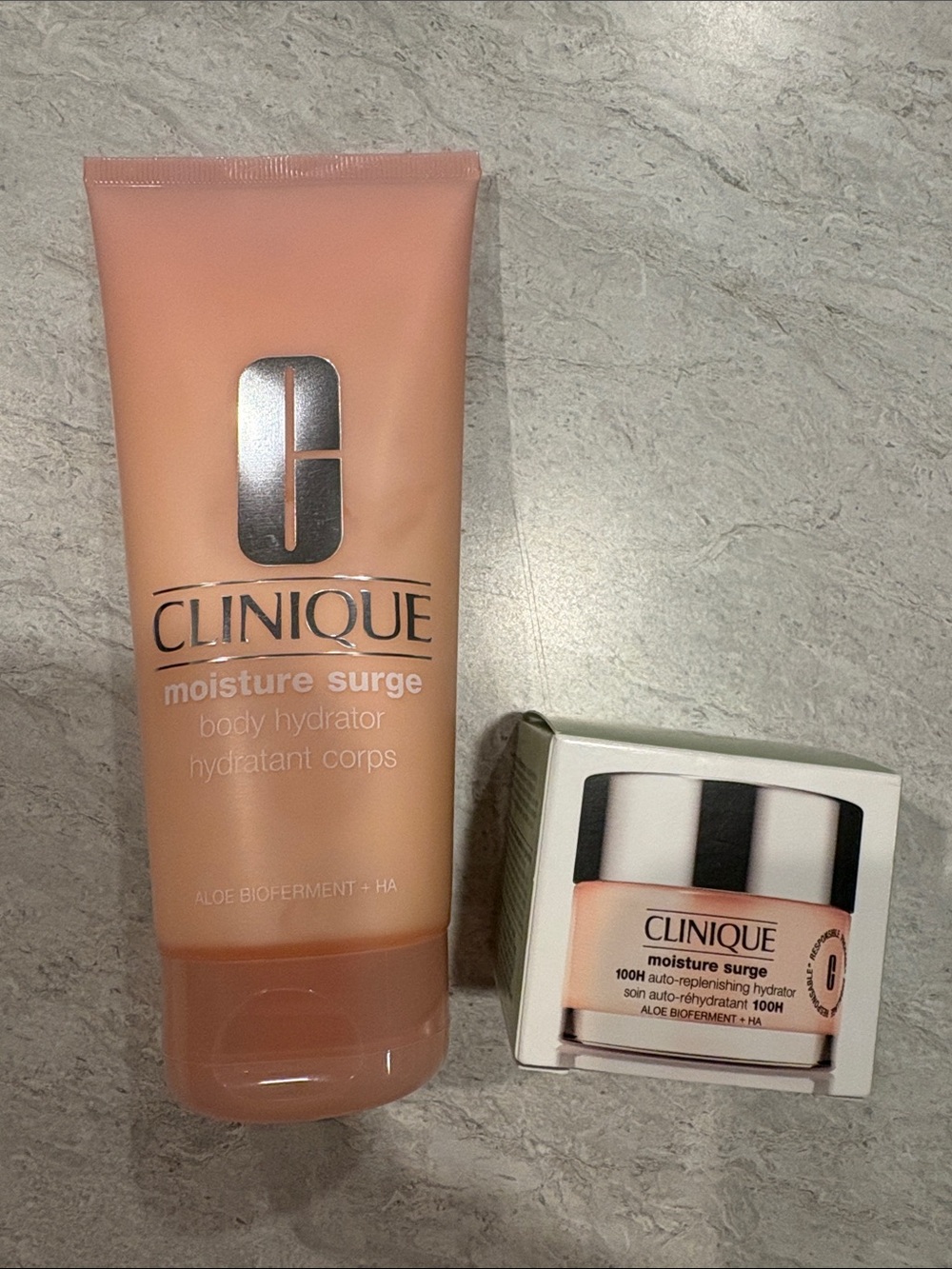 Clinique Peach-Pink Moisture Surge Duo